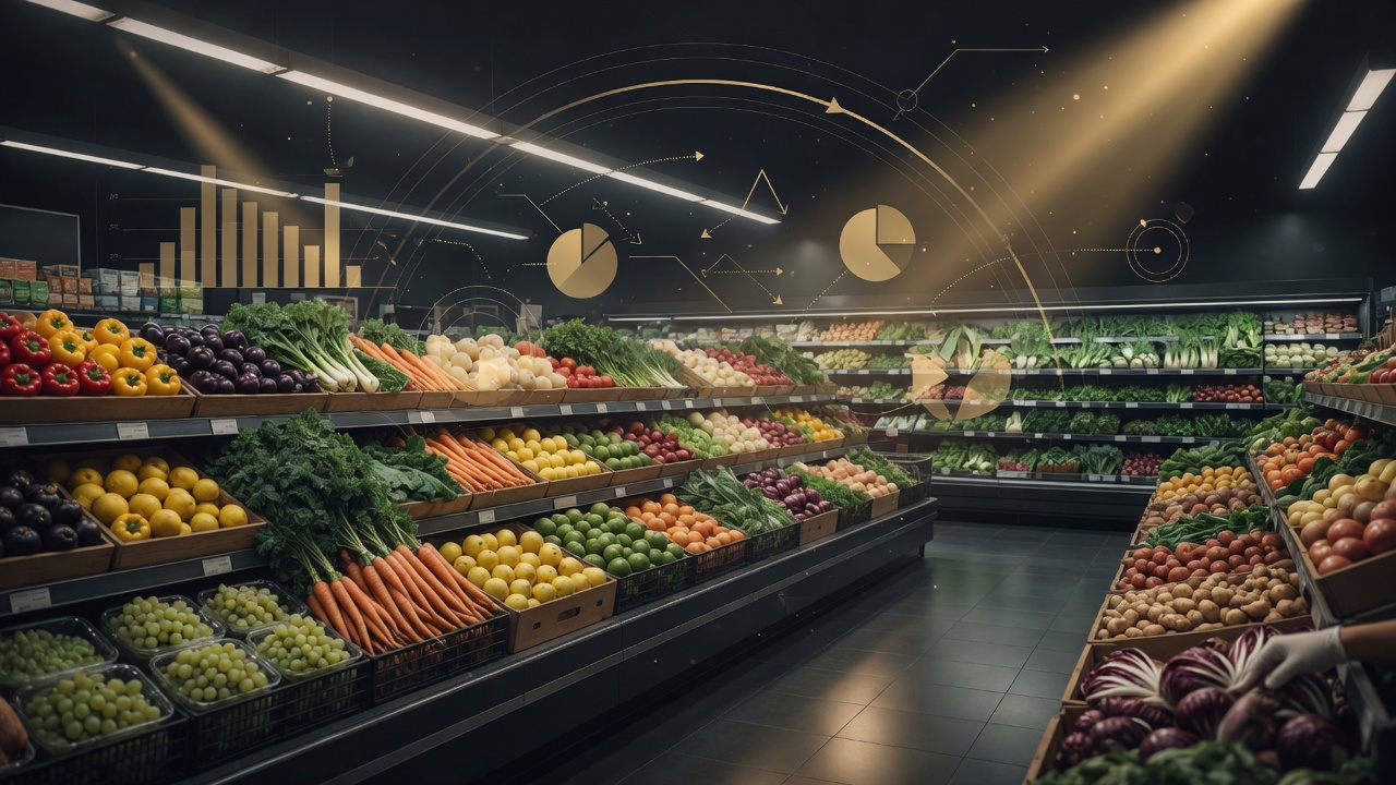 هوش مصنوعی برای سوپرمارکت و فروشگاه مواد غذایی